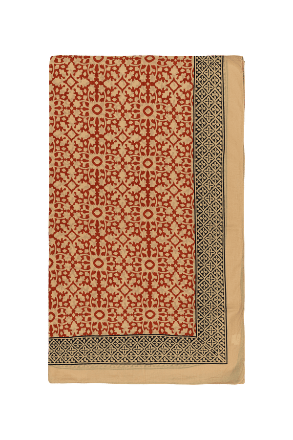 Le Paréo - Printed - Beige / Ochre