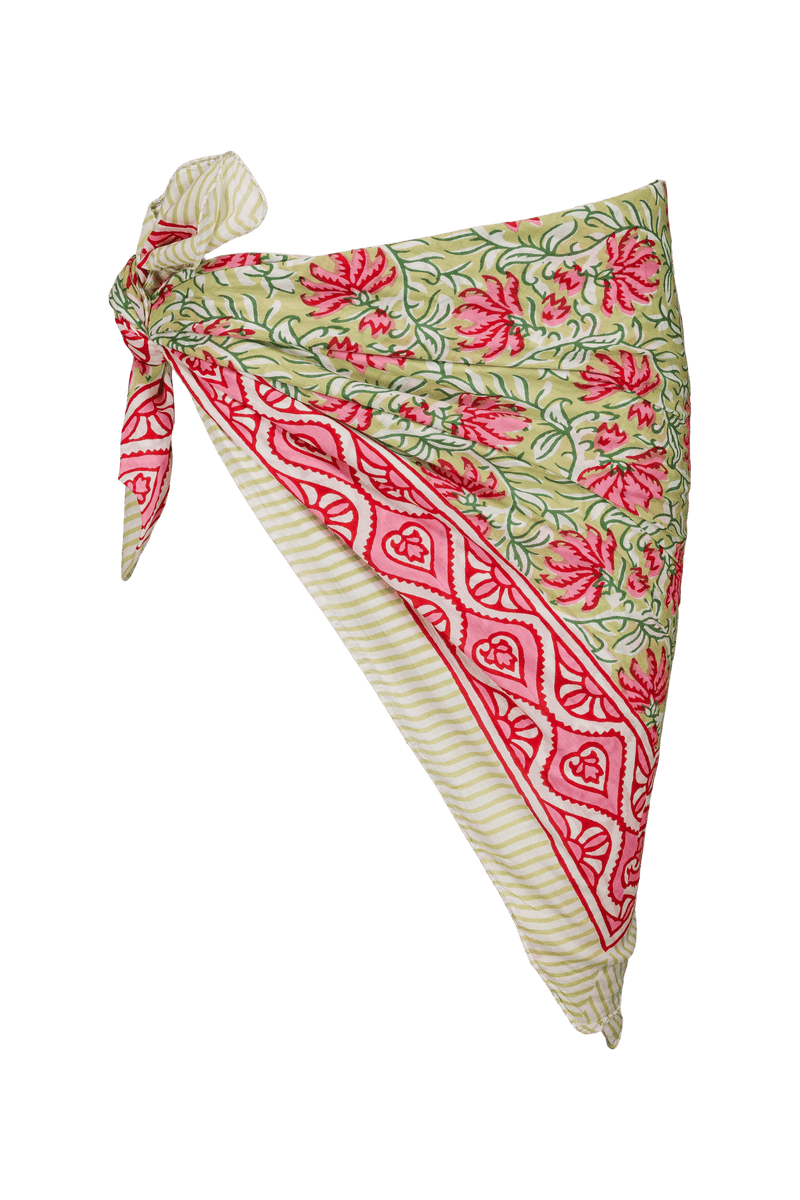 Le Paréo - Tulip print - Pink