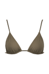 Le Pétillant - Khaki - Triangle bikini top
