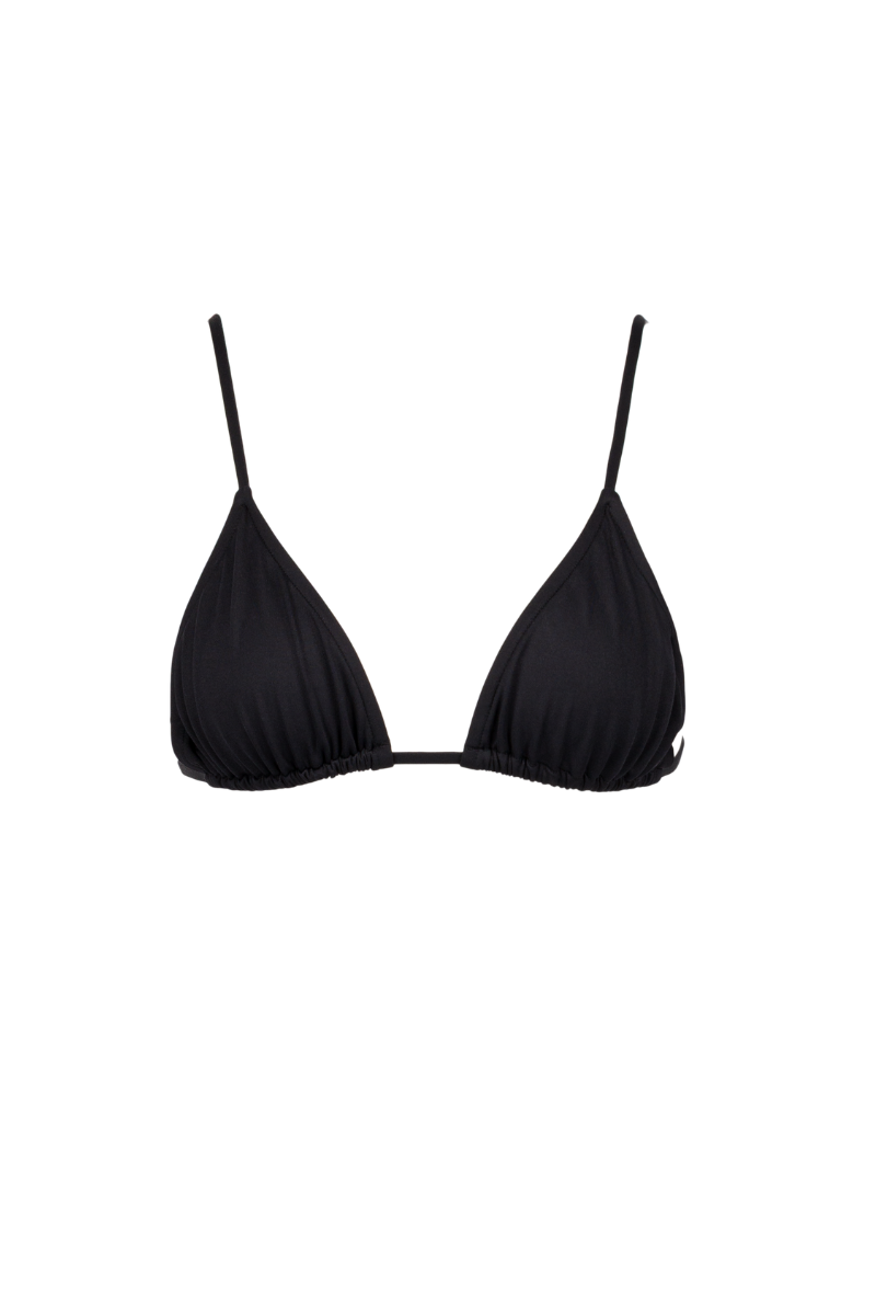 Le Pétillant - Black - Triangle bikini top
