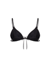 Le Pétillant - Black - Triangle bikini top