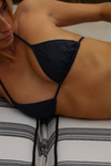 Le Pétillant - Black - Triangle bikini top