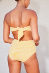 Le Radieux - Yellow Stripe - Top Strapless