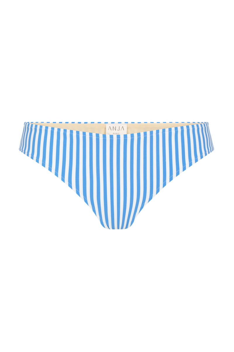 Le Radieux - Blue striped - bikini bottom Tanga