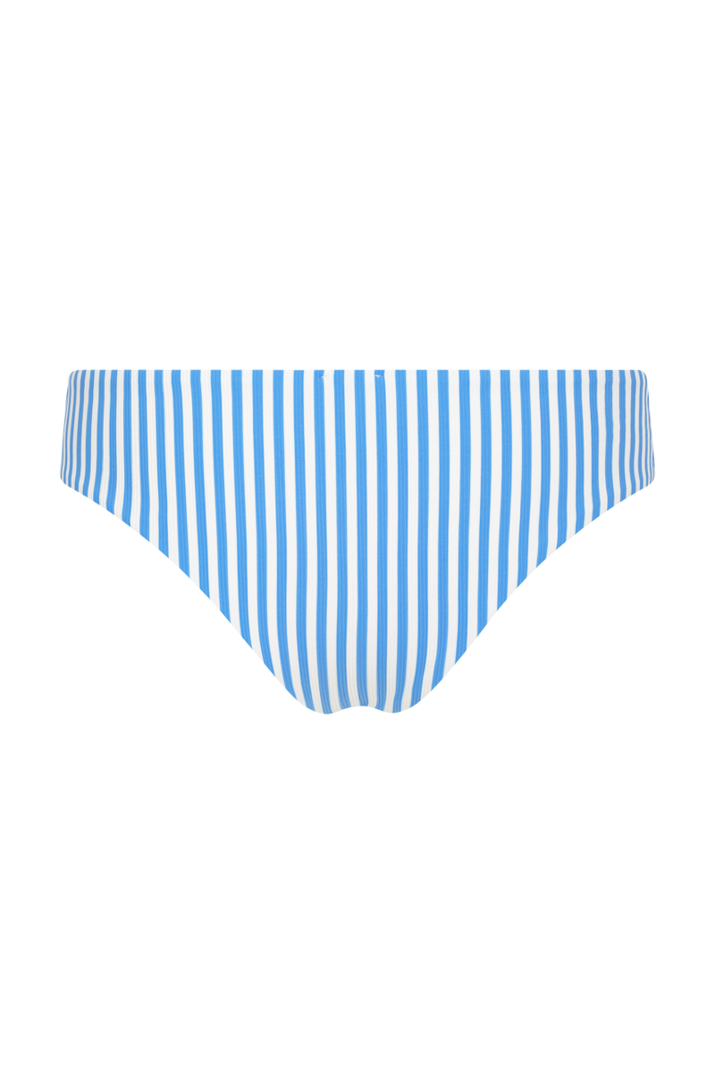 Le Radieux - Blue striped - bikini bottom Tanga