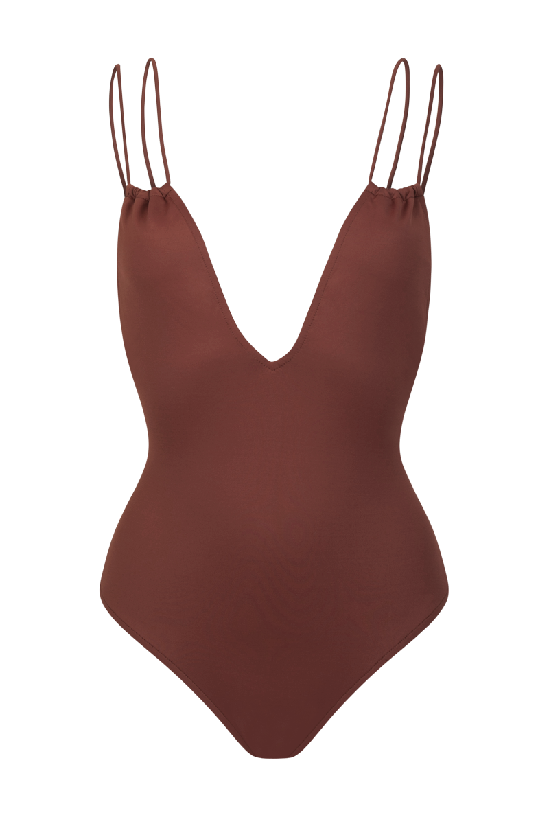 anja swimsuit one piece the terracotta piccolo in front