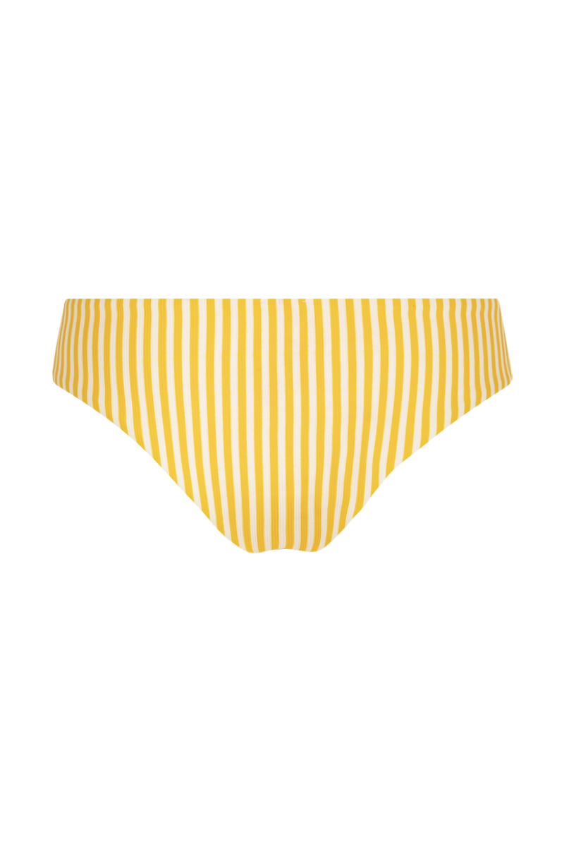 Le Radieux - Yellow striped - bikini bottom Tanga
