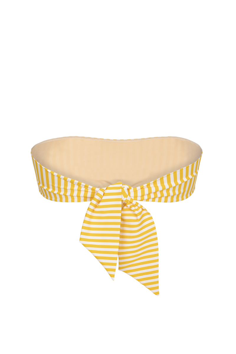 Le Radieux - Yellow Stripe - Top Strapless