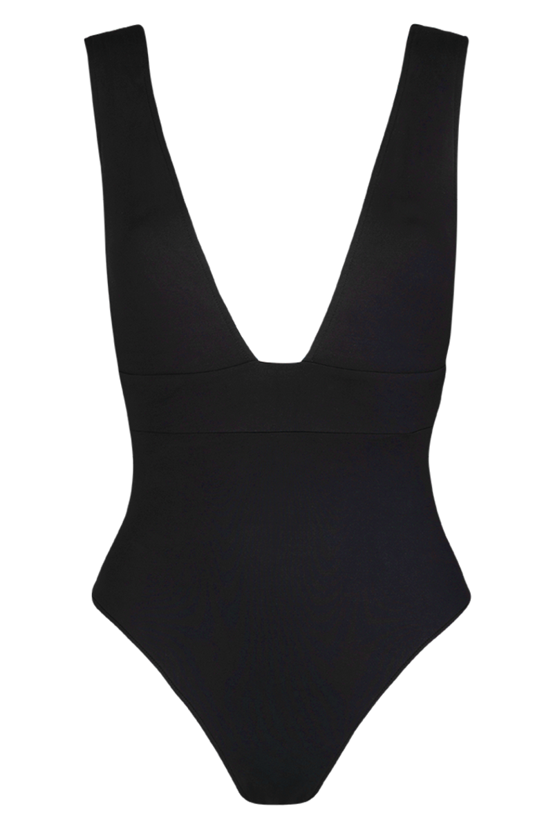 swimsuit elegant plunge