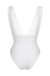 anja swimsuit one-piece le plongeant white behind