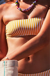 Le Radieux - Yellow Stripe - Top Strapless