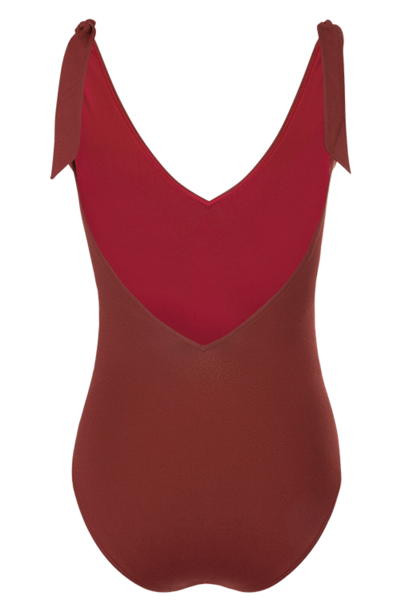 anja swimsuit one piece the vertiginous terracotta behind