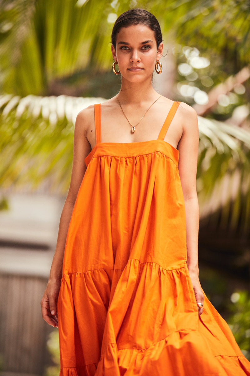 La robe orange outlet