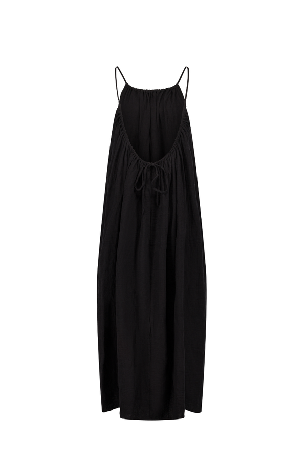 La Robe - Noir Gaze de Coton