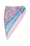 Le Paréo - Imprimé Bleu - Rose