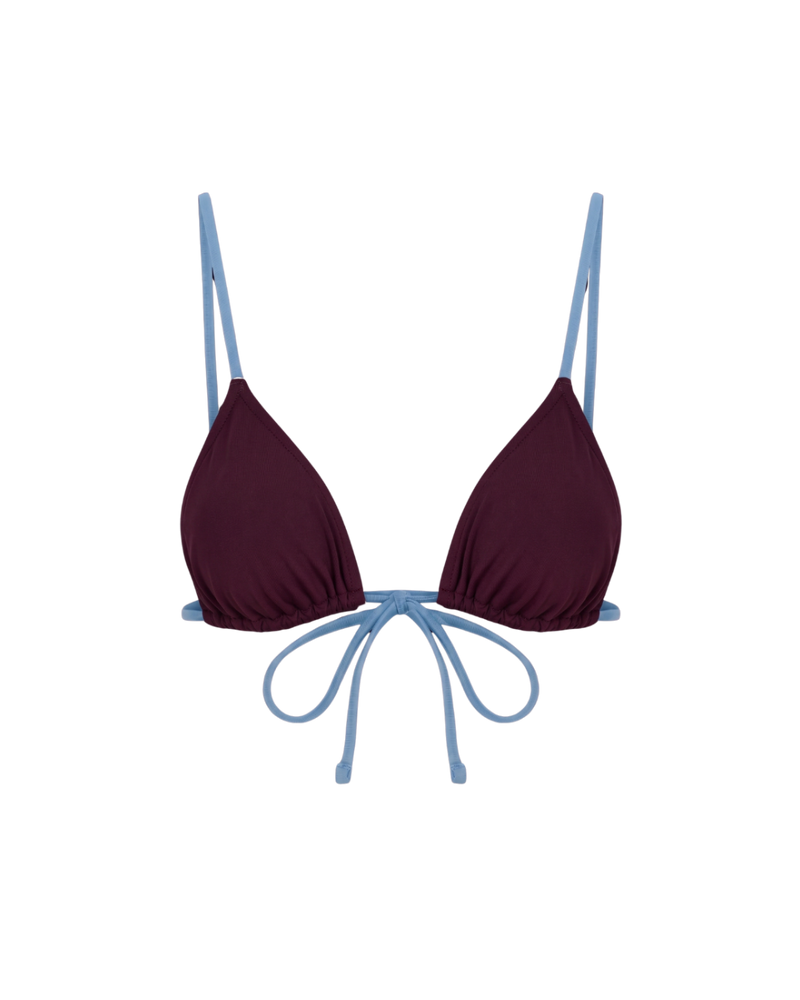 Le Divin - Aubergine et Bleu