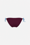 L'Idyllique - Aubergine et Bleu - Culotte Noeuds