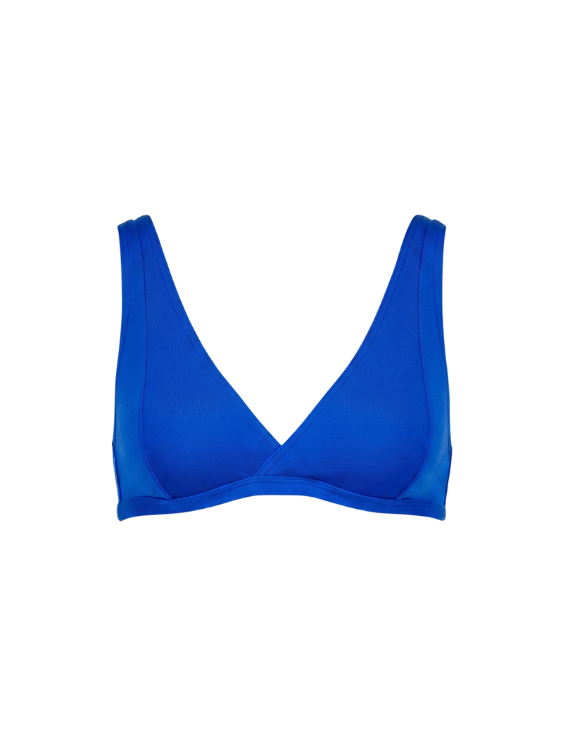 L'Exquis - Bleu - Haut Cache Coeur