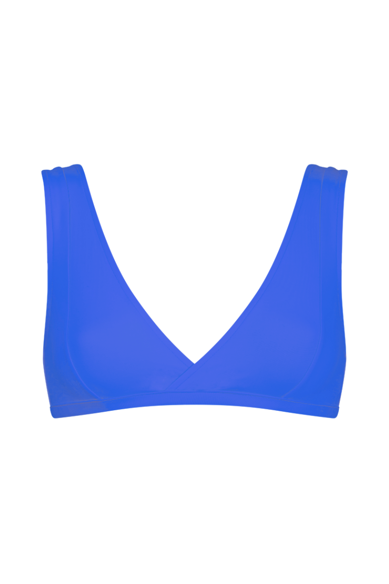 L'Exquis - Bleu - Haut Cache Coeur