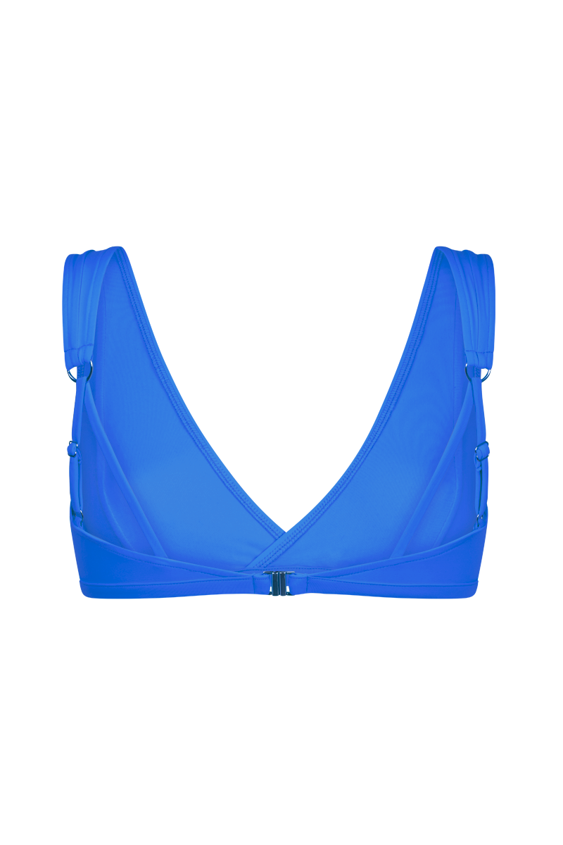 L'Exquis - Bleu - Haut Cache Coeur