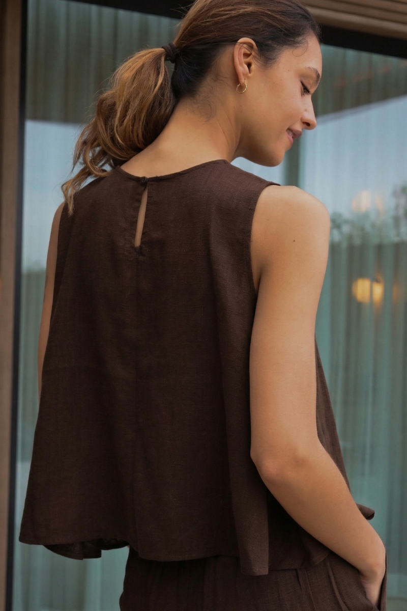 Le Confortable - Chocolat - Top
