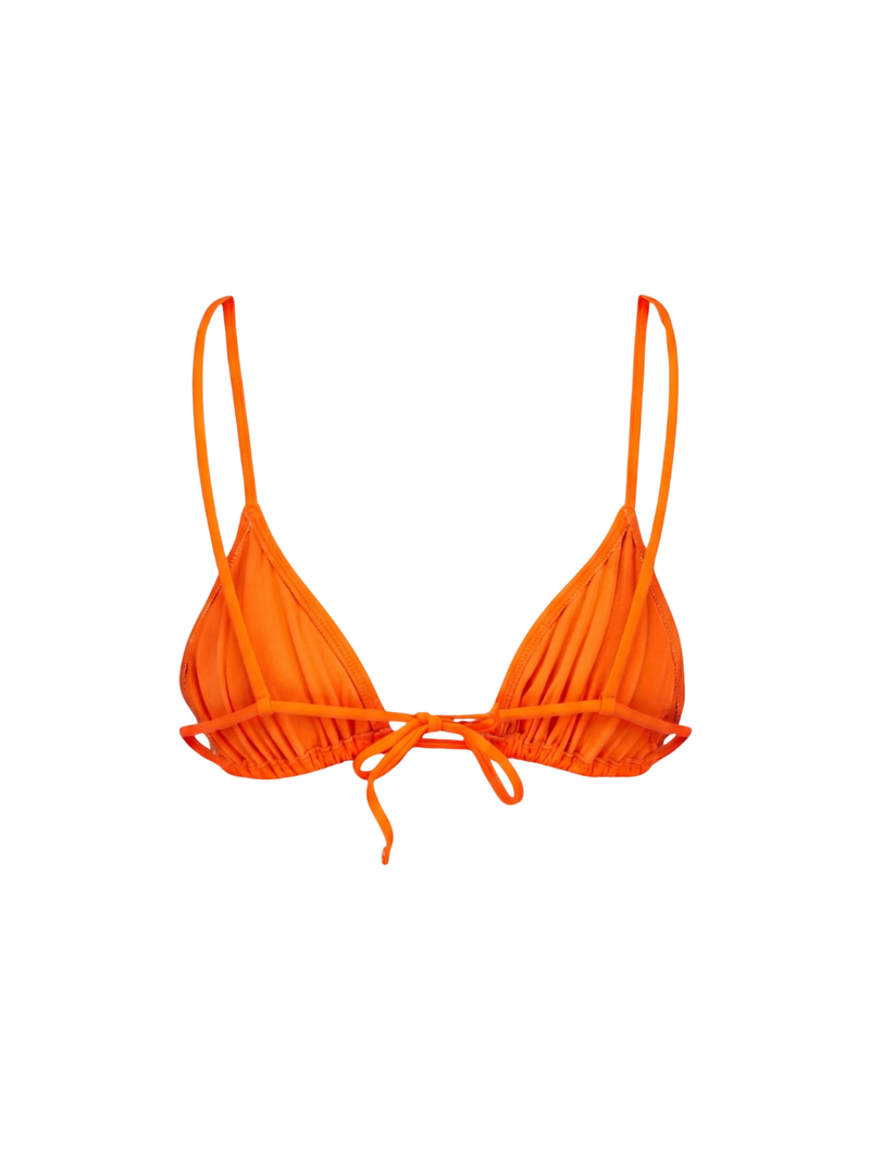 Le Pétillant - Orange Fluo - Haut Triangle