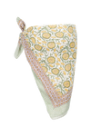 Le Paréo - Imprimé Fleurs Jaune  - Blanc