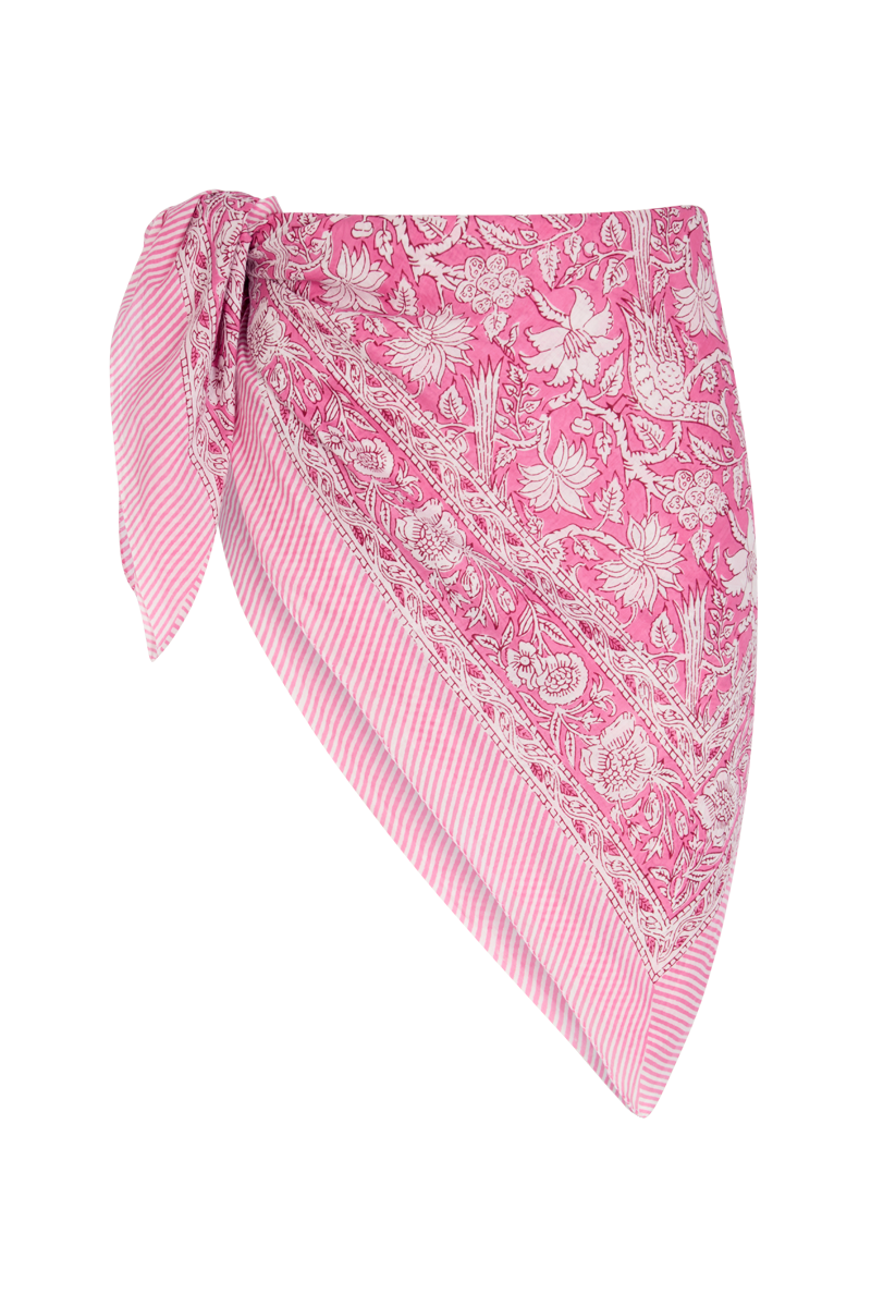 Le Paréo - Imprimé Cachemire - Violet