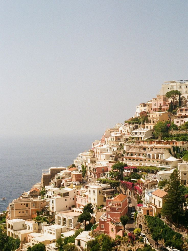 Le Paréo - Imprimé Bleu - Lilas