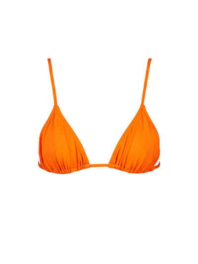 Le Pétillant - Orange Fluo - Haut Triangle
