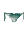 La Magnifique - Vichy Vert - Culotte Noeuds