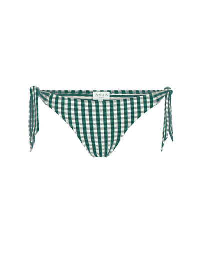 La Magnifique - Vichy Vert - Culotte Noeuds