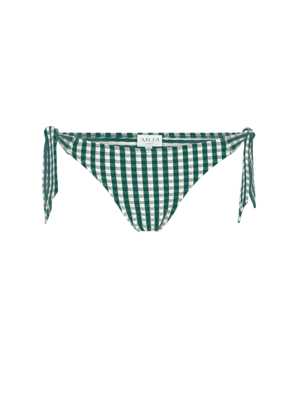 La Magnifique - Vichy Vert - Culotte Noeuds