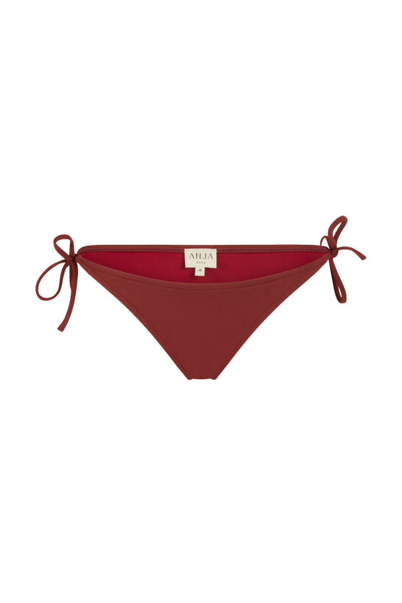 anja bikini culotte nouettes l'idyllique terracotta devant