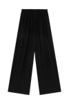 anja pret a porter pantalon palazzo noir sans fond