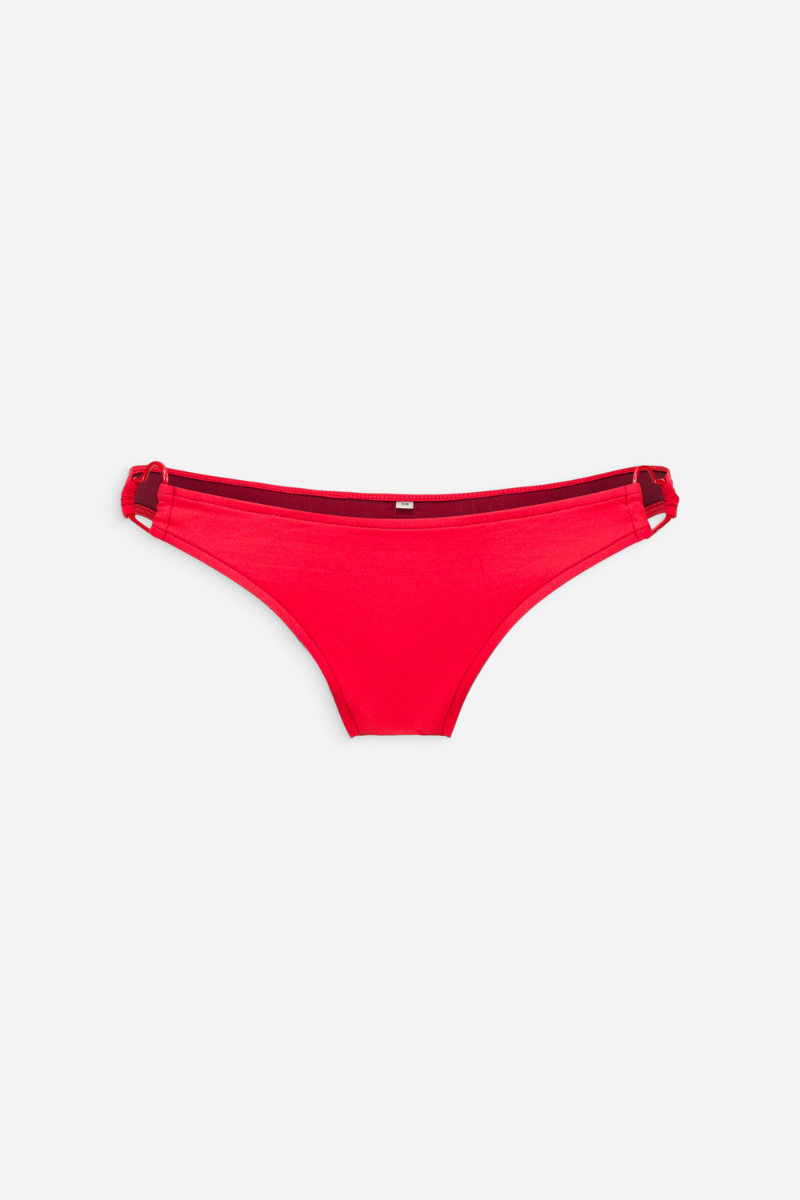 L'Amoureuse - Rouge Cœur - Culotte Basse