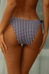 La Magnifique - Vichy Marine - Culotte Noeuds