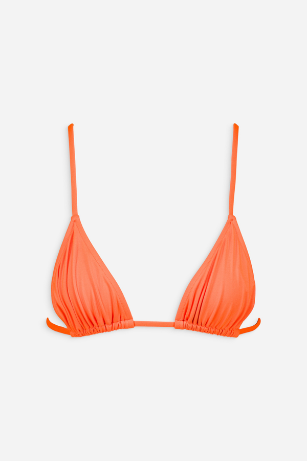 Le Pétillant - Orange Fluo - Haut Triangle
