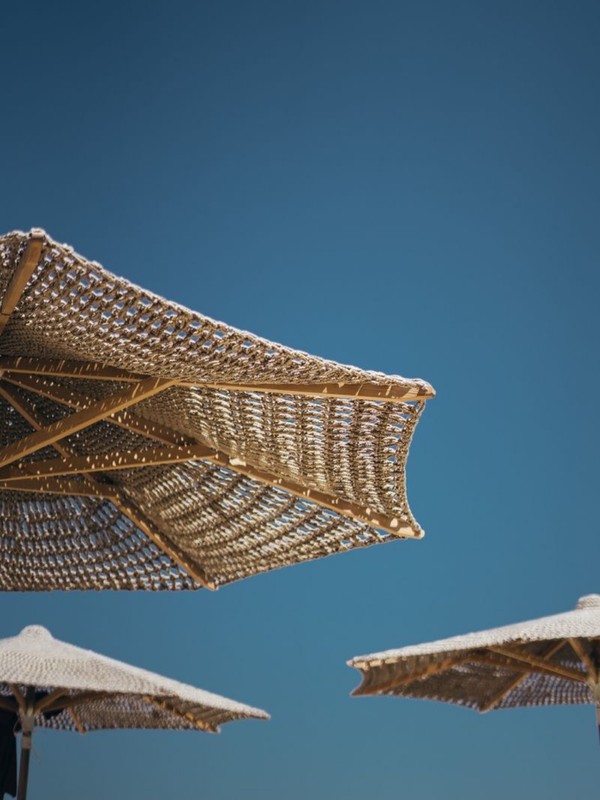 Le Paréo - Imprimé Violet - Jaune