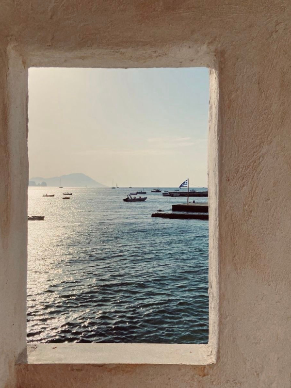 Le Paréo - Imprimé Bleu -Vert