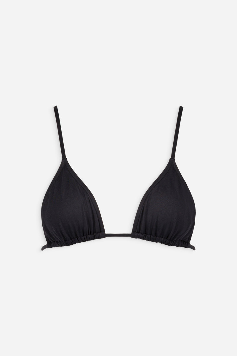 Le Pétillant - Black - Triangle bikini top