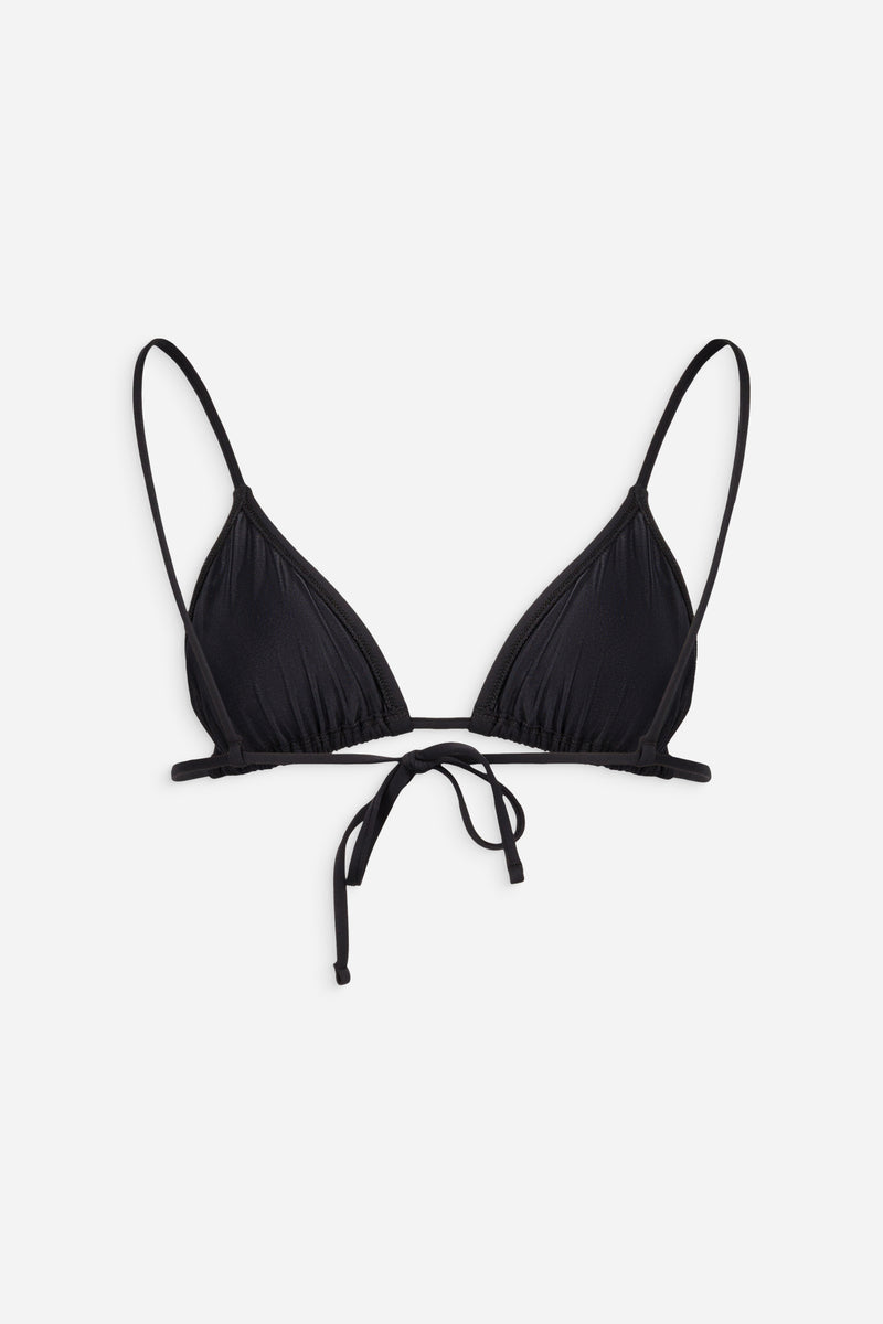Le Pétillant - Black - Triangle bikini top