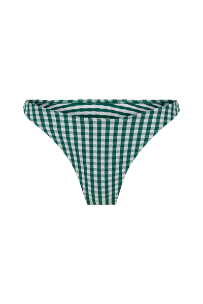 La Séduisante - Vichy Vert - Culotte Tanga