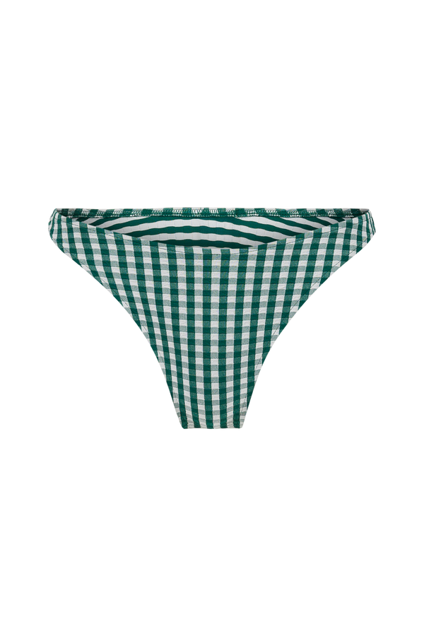 La Séduisante - Vichy Vert - Culotte Tanga