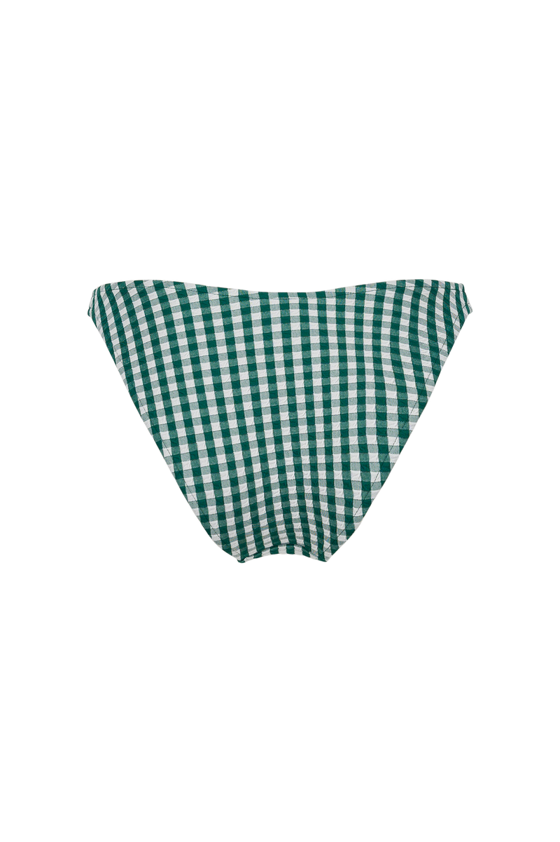 La Séduisante - Vichy Vert - Culotte Tanga