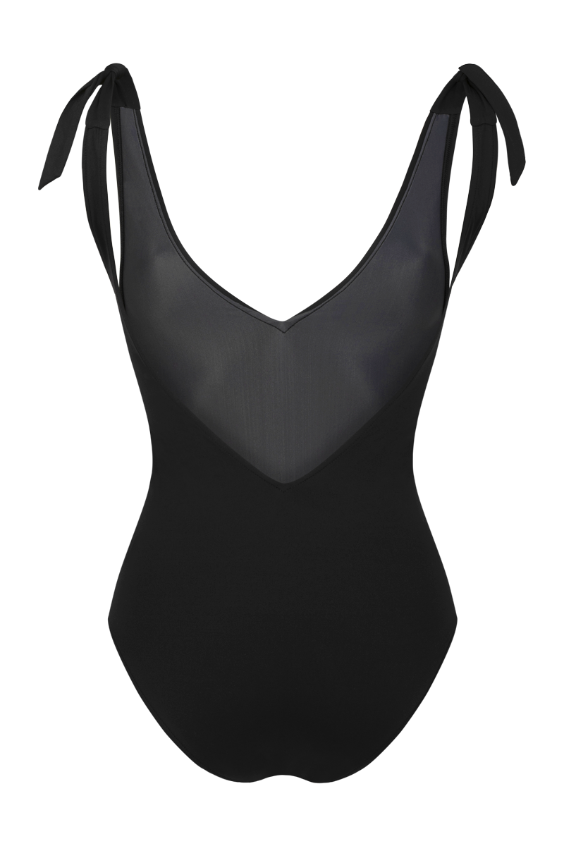 anja maillot de bain une pièce le vertigineux noir derrière