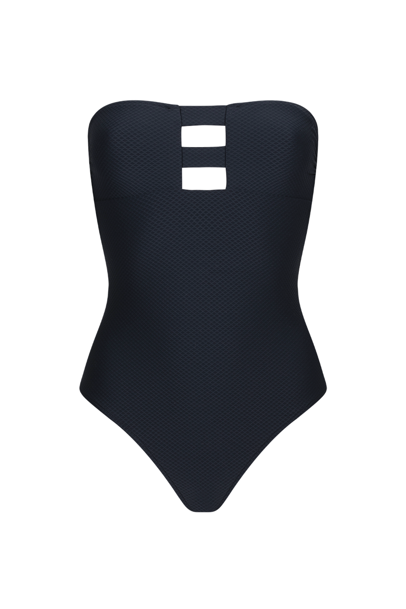 anja maillot de bain une pièce l'espiègle navy devant