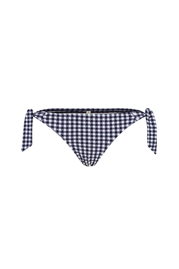 La Magnifique - Vichy Marine - Culotte Noeuds
