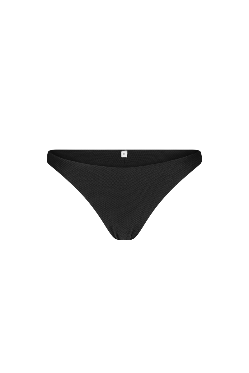 anja bas bikini culotte tanga l'ensorcelant noir devant