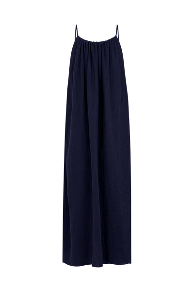 La Robe - Navy Gaze de Coton